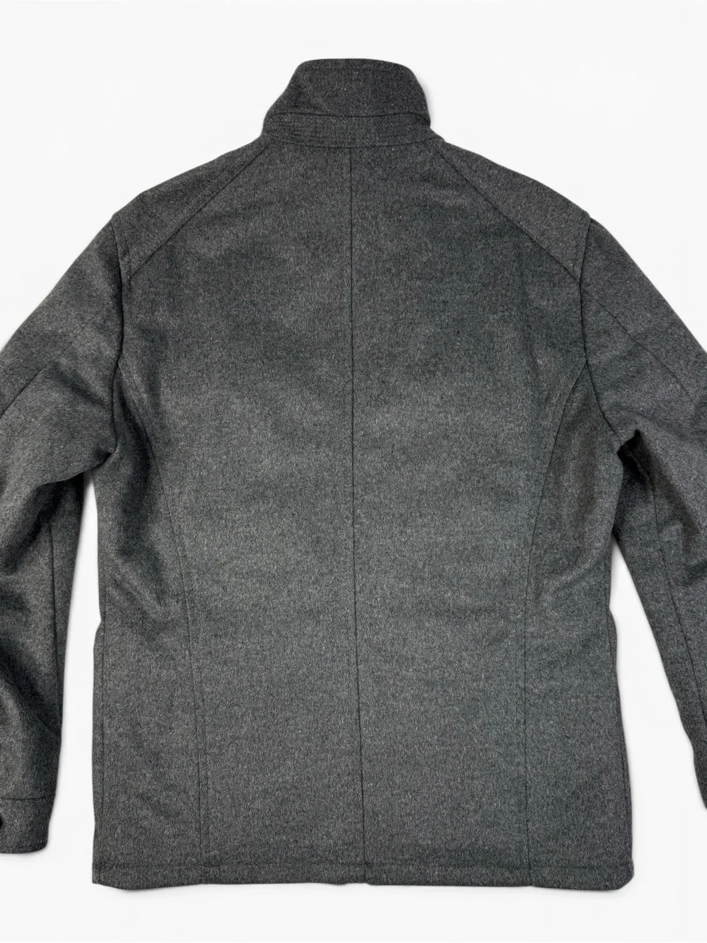 Banana Republic Heritage Wool Moto Field Jacket Gray Quilted Men’s Small